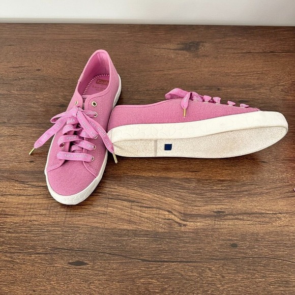 Keds x Kate Spade New York Kickstart Logo Foxing Sneakers- Size 8.5 - Picture 8 of 10